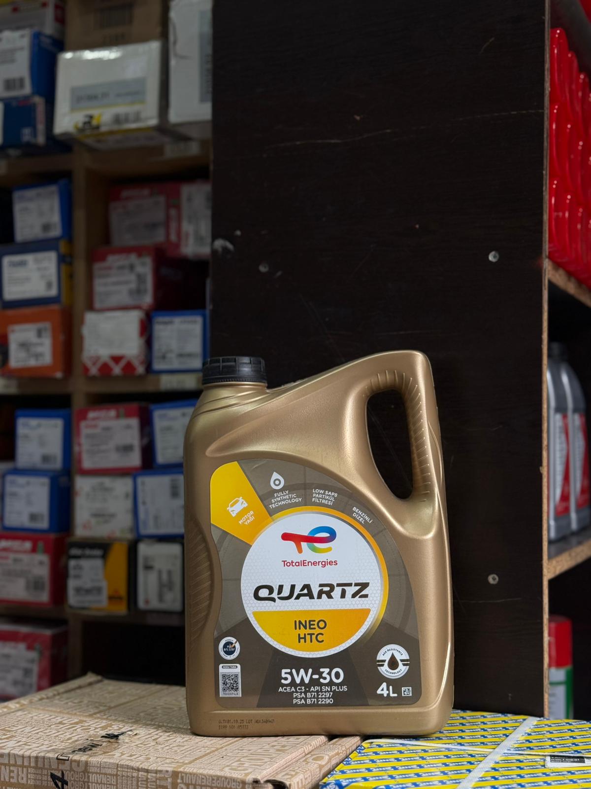 Total Quartz 5W30 4Lt Yağ