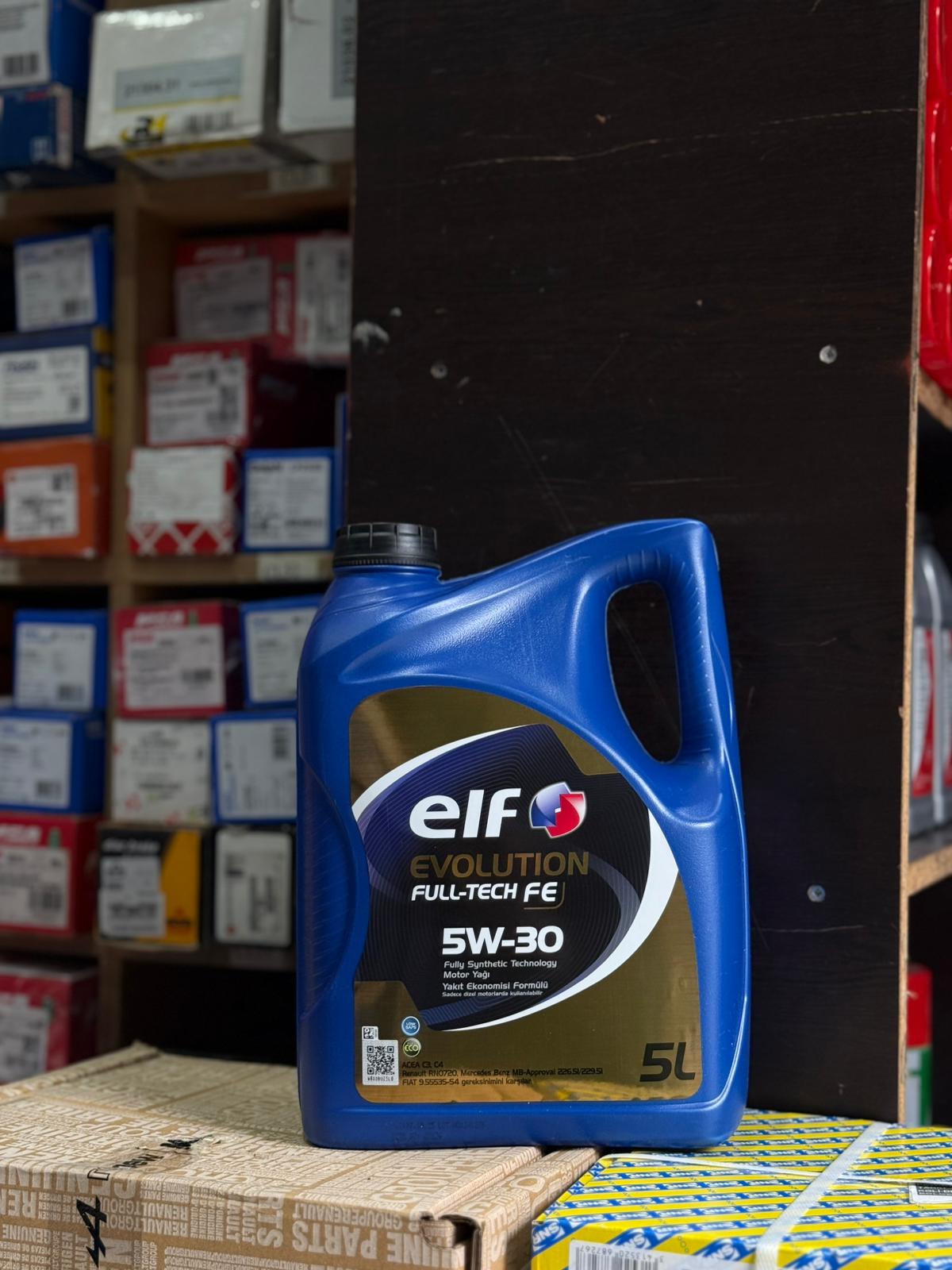 Elf Fulltech 5W30 5Lt Motor Yağı