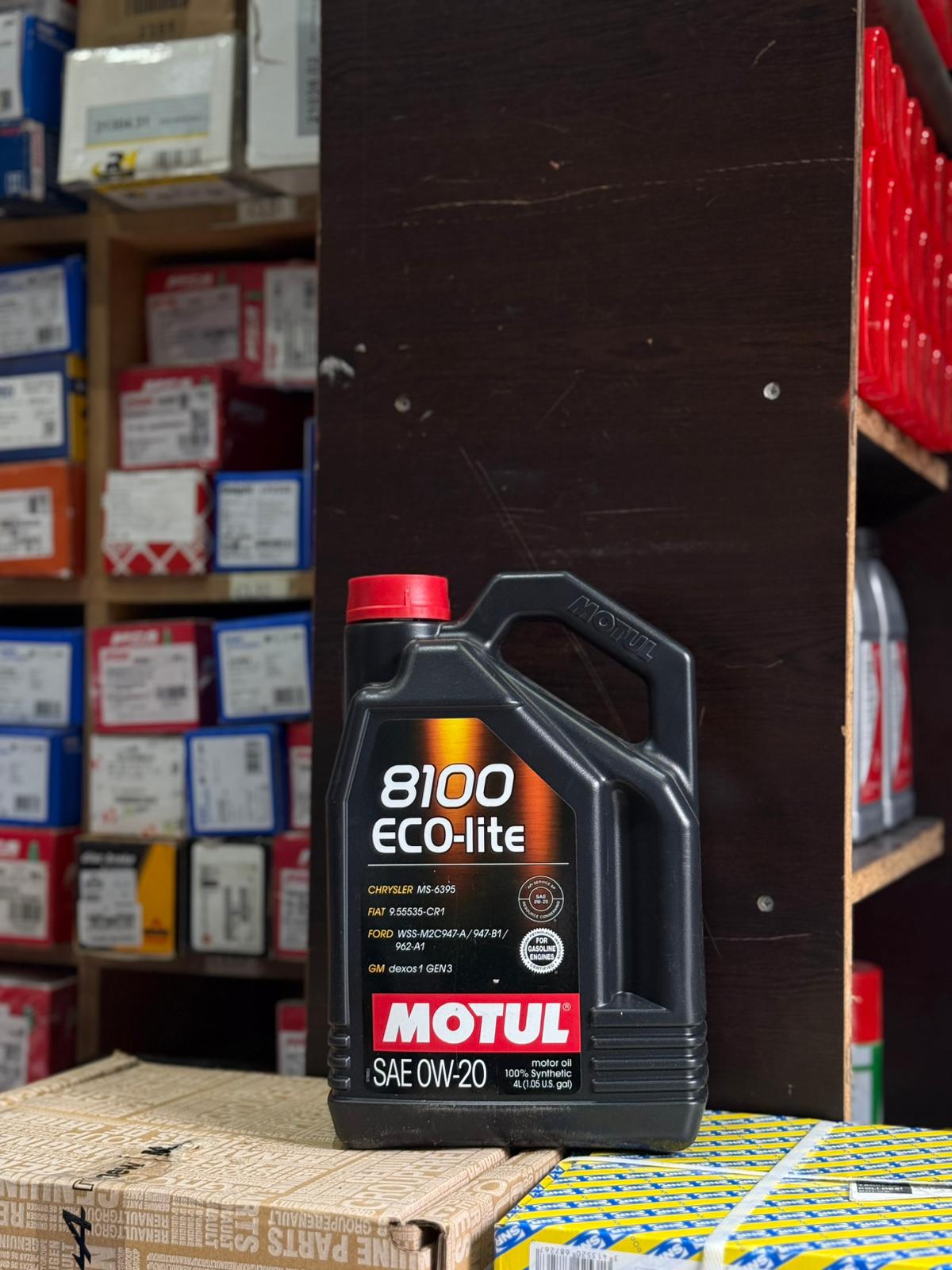 Motul 8100 0W20 4Lt Yağ